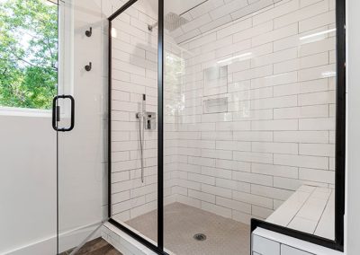 Framed-shower-door